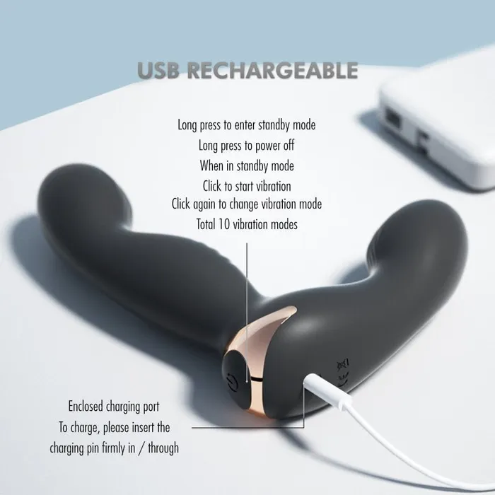 Up all night Rechargeable Prostate Massager Type1 FRISKY BUSINESS SG Male Sex Toys