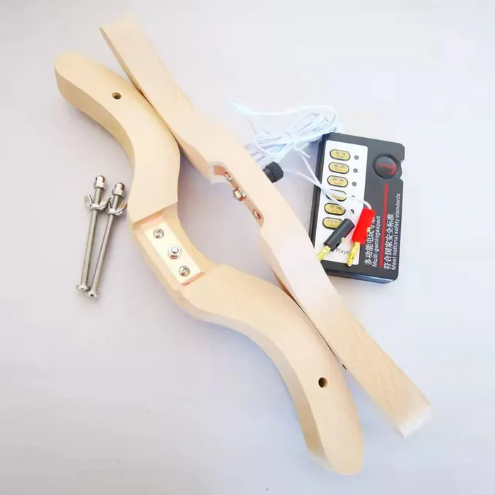 Vibrators BallbustingToyscom Electro Shock Wooden Testicle Humbler Restraint