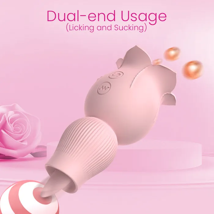 Vibrators FRISKY BUSINESS SG Rosette Realm Dualend Wand Vibrator