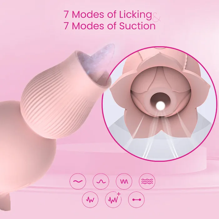 Vibrators FRISKY BUSINESS SG Rosette Realm Dualend Wand Vibrator