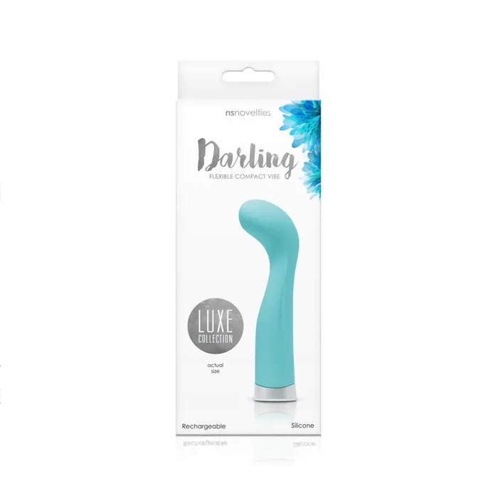 Vibrators Luxe Darling Compact Vibe Turqoise NS Novelties