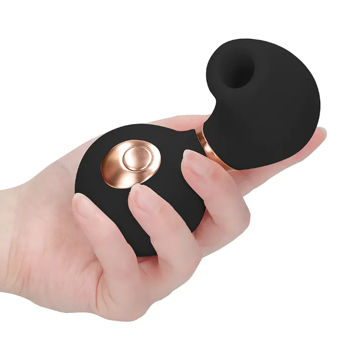 Vibrators SHOTS SHOTS Invincible Air Pulse Vibrator Black