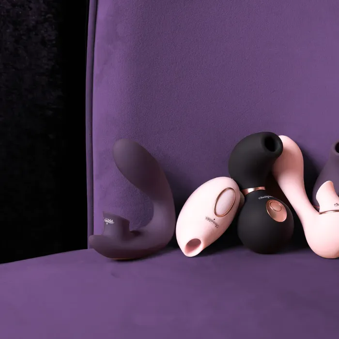 Vibrators SHOTS SHOTS Invincible Air Pulse Vibrator Black