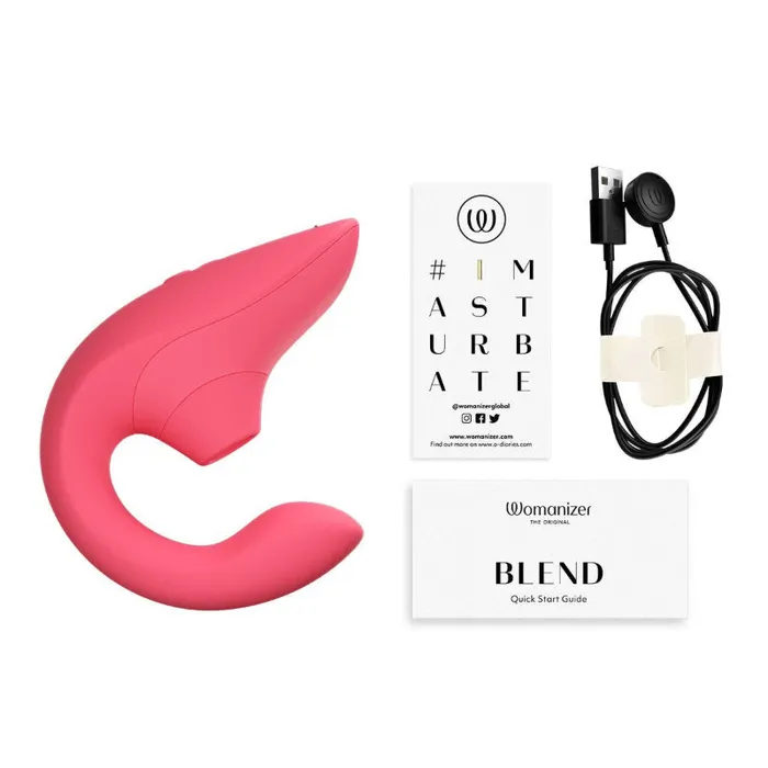 Womanizer Vibrators Womanizer Blend Vibrant Rose