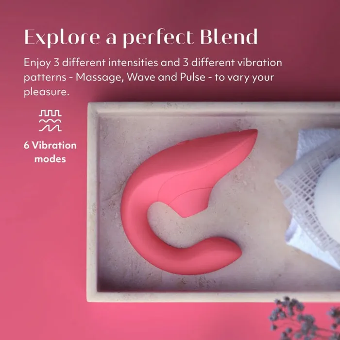 Womanizer Vibrators Womanizer Blend Vibrant Rose