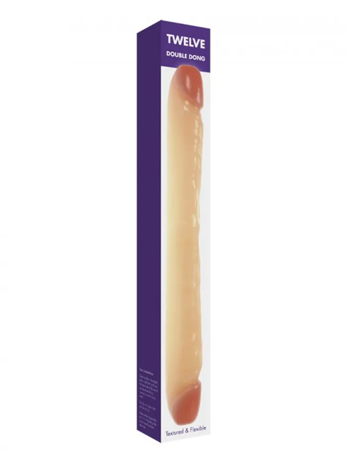 12 Inch Realistic Double Dildo HonourSkintwocom Dildos