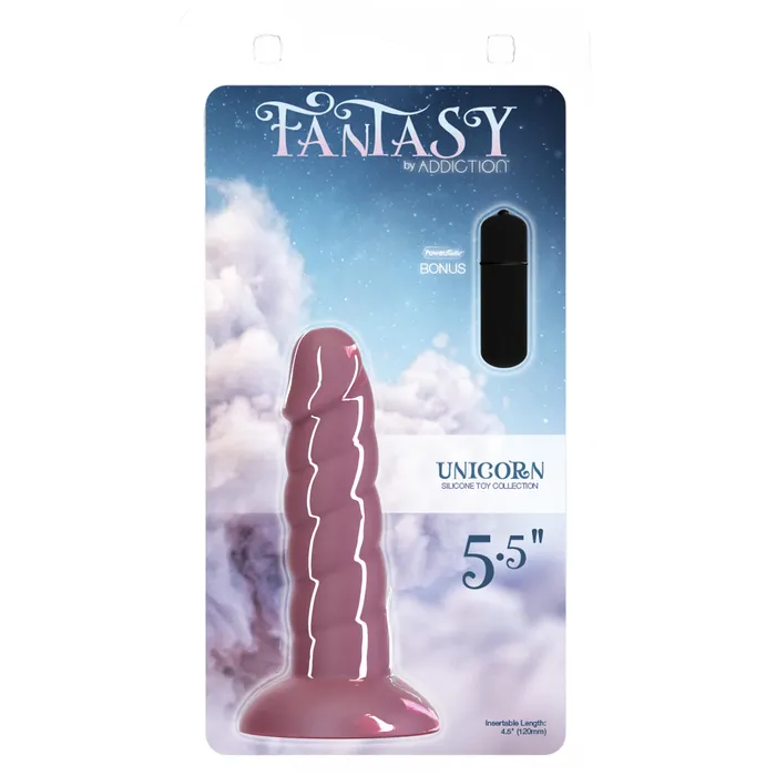 Addiction Fantasy Unicorn Dildo 55 Pink Addiction Dildos