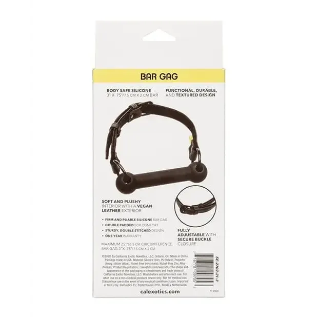 Anal CalExotics Boundless Bar Gag Black