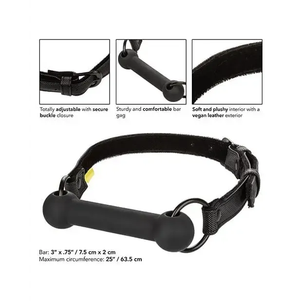 Anal CalExotics Boundless Bar Gag Black