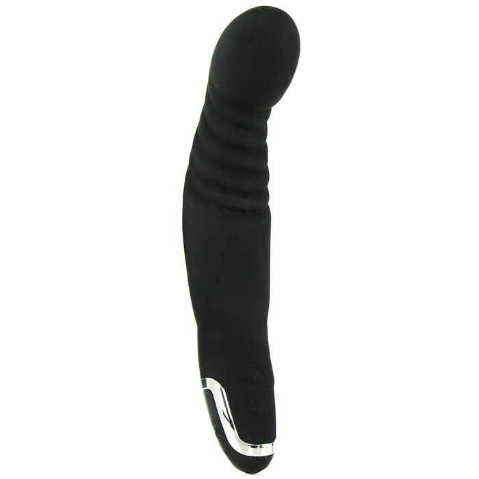 Anal CalExotics Dr Joel Silicone Ridged P Vibe in Black
