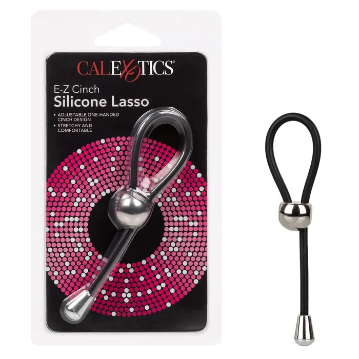 Anal CalExotics EZ Cinch Silicone Lasso Black CalExotics