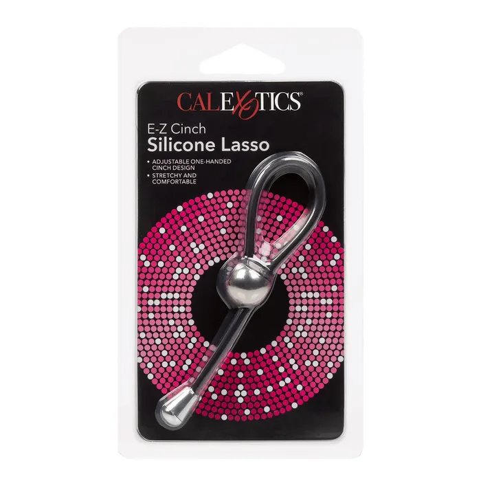 Anal CalExotics EZ Cinch Silicone Lasso Black CalExotics