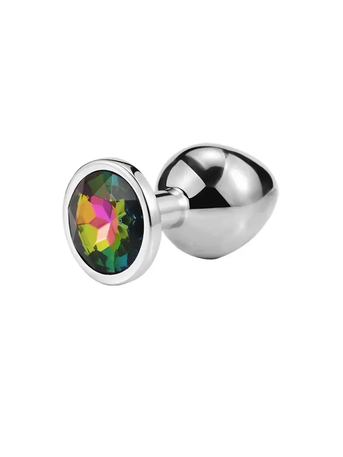 Anal Come As You Are Crystal Steel Butt Plug Large