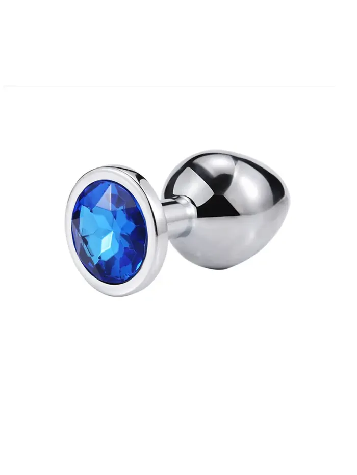Anal Come As You Are Crystal Steel Butt Plug Large