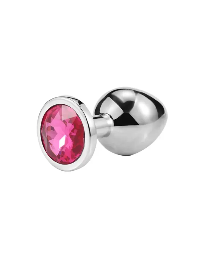 Anal Come As You Are Crystal Steel Butt Plug Large