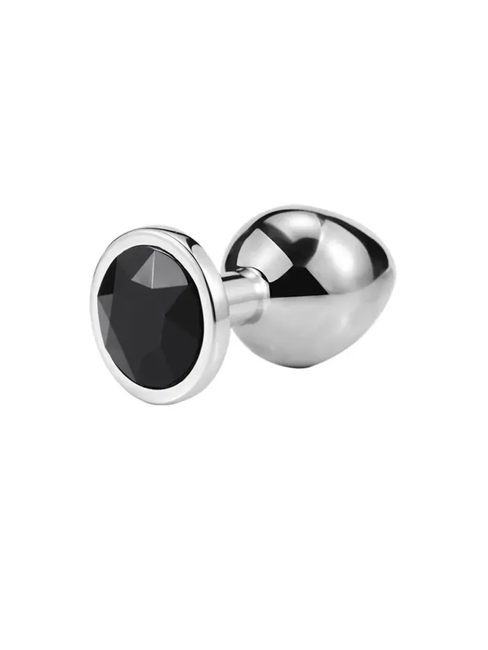 Anal Come As You Are Crystal Steel Butt Plug Large
