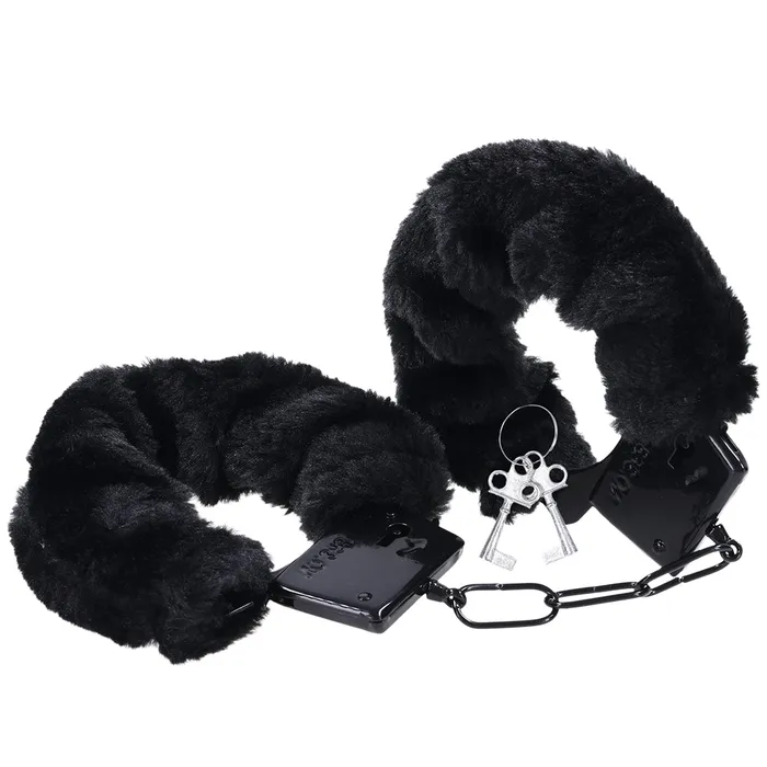 Anal Doc Johnson Merci Fluff Cuffs in Black