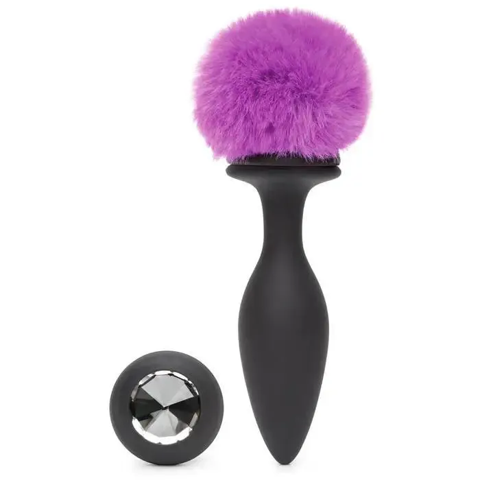 Anal Happy Rabbit Happy Rabbit Large Vibrating Bunny Tail Butt Plug Anal Happy Rabbit Happy Rabbit Large Vibrating Bunny Tail Butt Plug