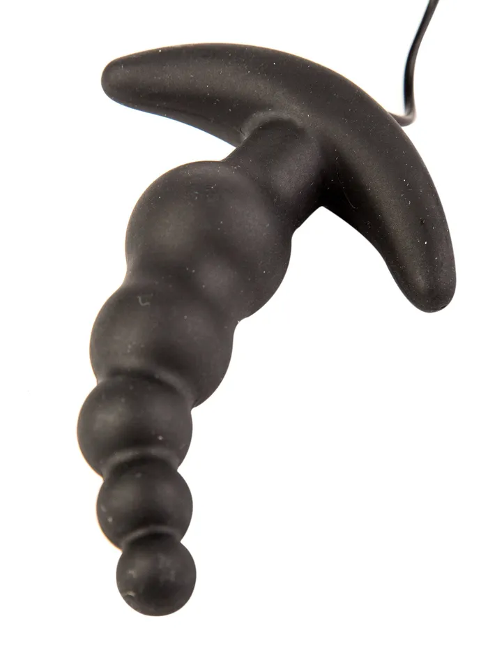Anal HonourSkintwocom Love Beads Black Vibrating Butt Plug Anal HonourSkintwocom Love Beads Black Vibrating Butt Plug
