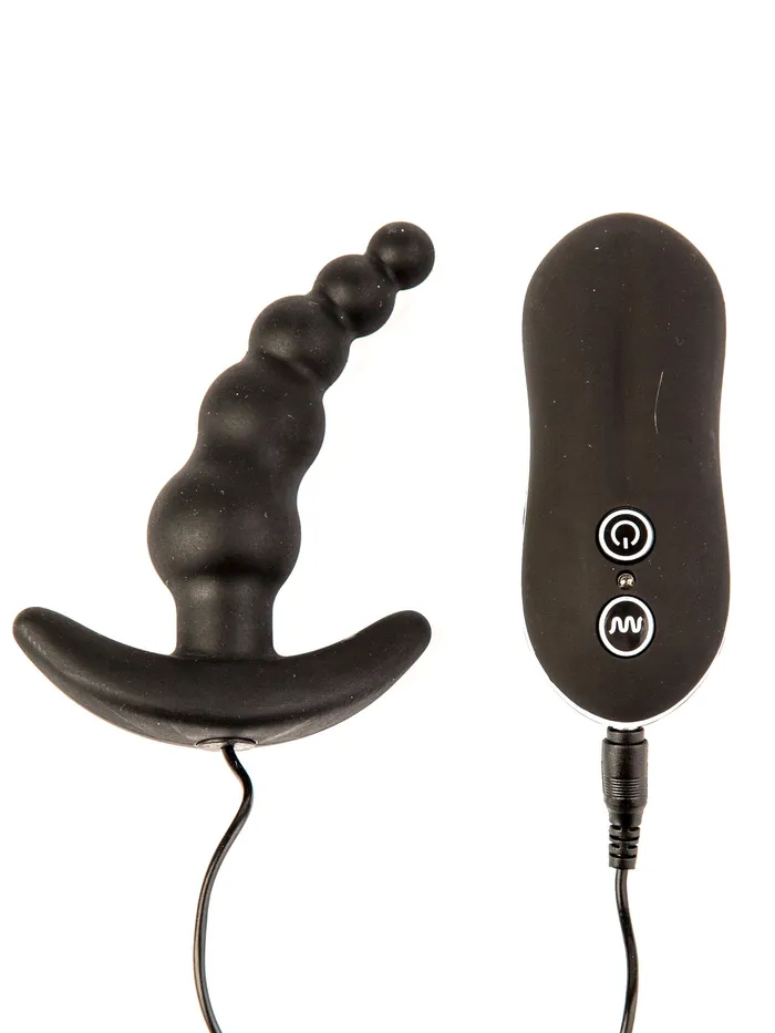 Anal HonourSkintwocom Love Beads Black Vibrating Butt Plug Anal HonourSkintwocom Love Beads Black Vibrating Butt Plug