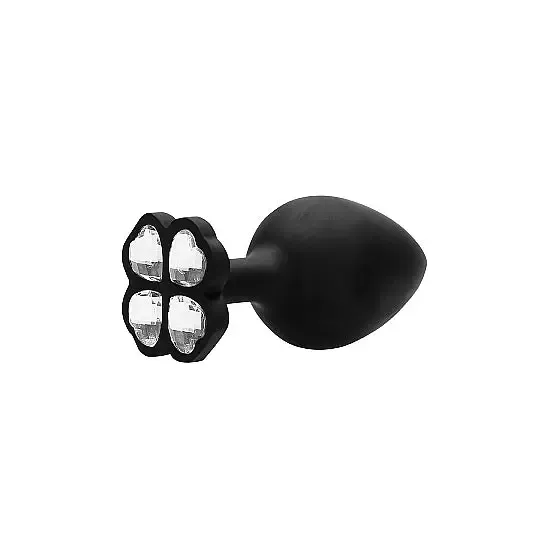 Anal Large Lucky Diamond Butt Plug Black SHOTS AMERICA Anal Large Lucky Diamond Butt Plug Black SHOTS AMERICA