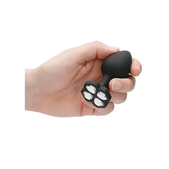 Anal Large Lucky Diamond Butt Plug Black SHOTS AMERICA Anal Large Lucky Diamond Butt Plug Black SHOTS AMERICA