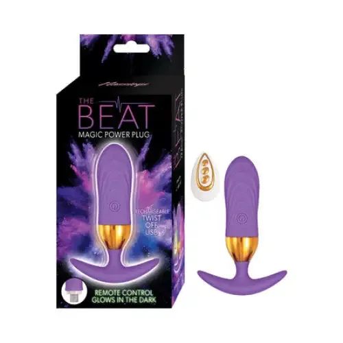 Anal Novelties By Nasswalk The Beat Magic Power Plug Purple
