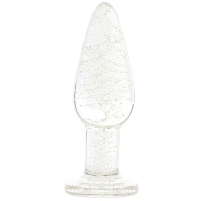 Anal Whipsmart Glow In The Dark Glass Tapered Butt Plug XGen