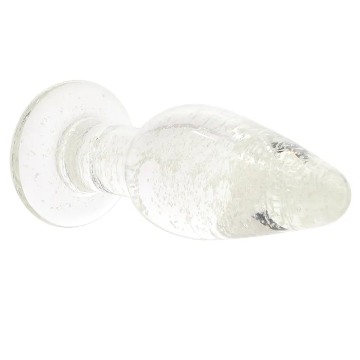 Anal Whipsmart Glow In The Dark Glass Tapered Butt Plug XGen