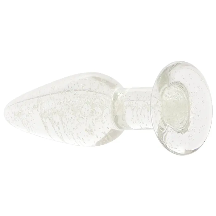Anal Whipsmart Glow In The Dark Glass Tapered Butt Plug XGen