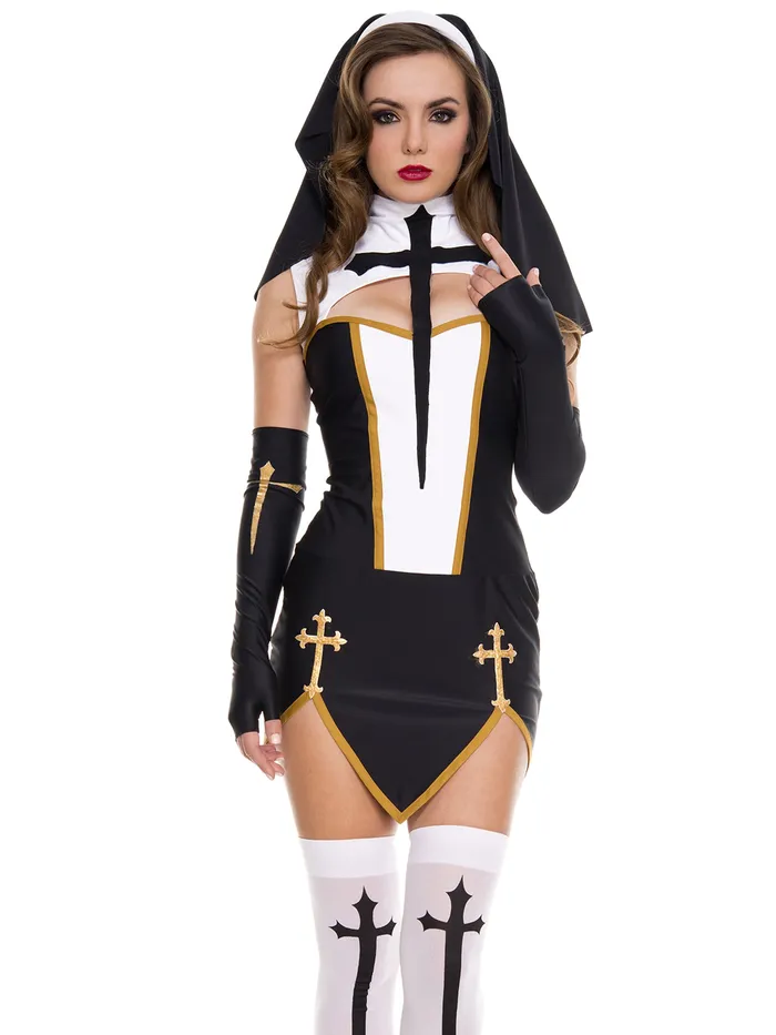 Bad Habit Nun Costume HonourSkintwocom Vibrators