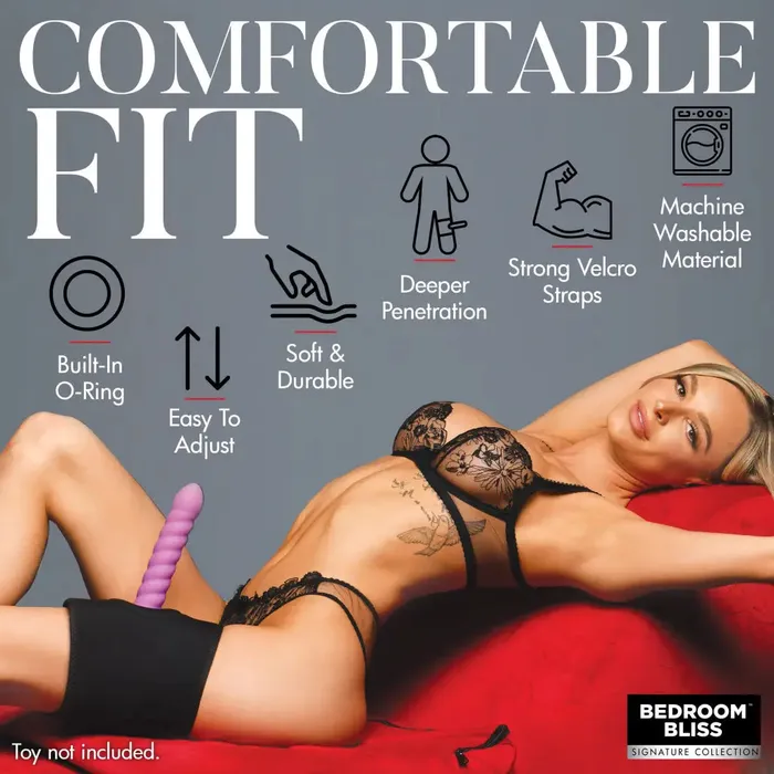Bedroom Bliss Female Sex Toys Lovers Thigh Harness