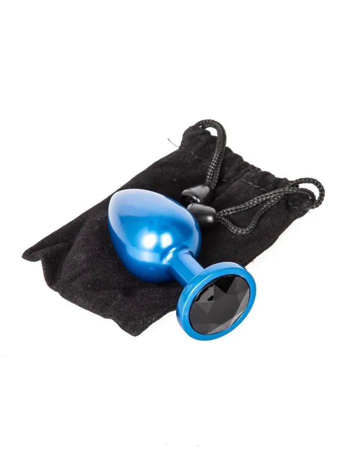 Blue Metal Butt Plug HonourSkintwocom Anal