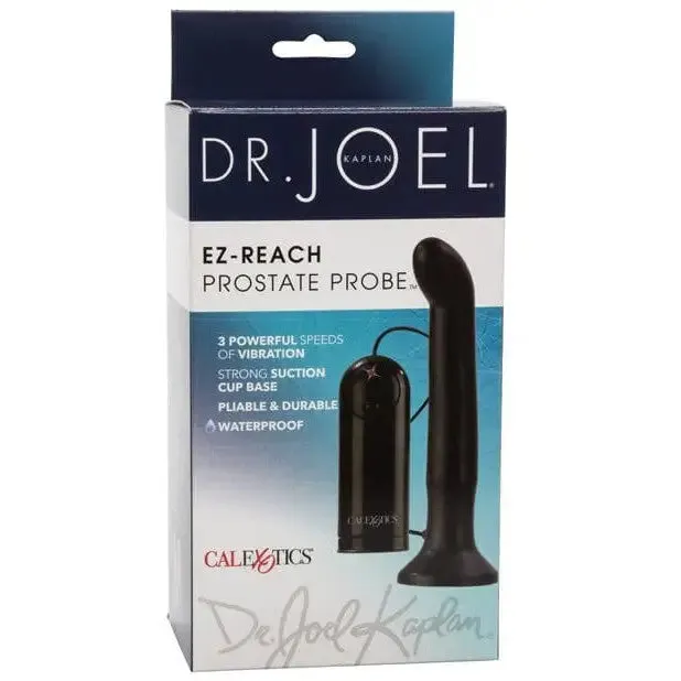 CalExotics Anal Dr Joel Kaplan Ez Reach Prostate Probe Black