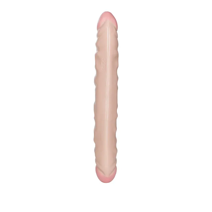 CalExotics Dildos CalExotics Ivory Duo Veined Double Ended Dong