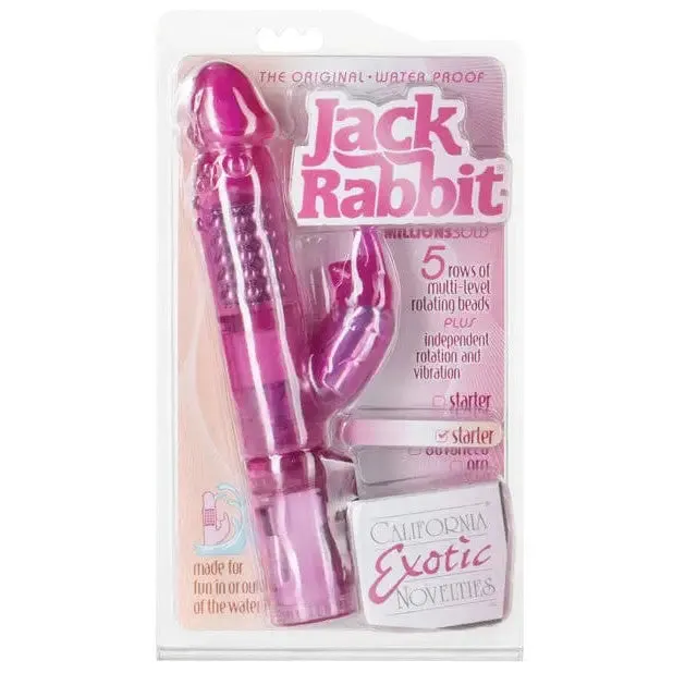 CalExotics Female Sex Toys Jack Rabbits Wfloating Beads Waterproof CalExotics Female Sex Toys Jack Rabbits Wfloating Beads Waterproof