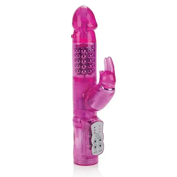 CalExotics Female Sex Toys Jack Rabbits Wfloating Beads Waterproof CalExotics Female Sex Toys Jack Rabbits Wfloating Beads Waterproof