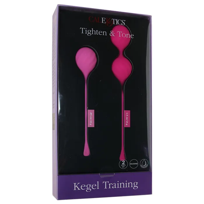 CalExotics Female Sex Toys Tighten Tone Kegel Training 2 Piece Set CalExotics Female Sex Toys Tighten Tone Kegel Training 2 Piece Set
