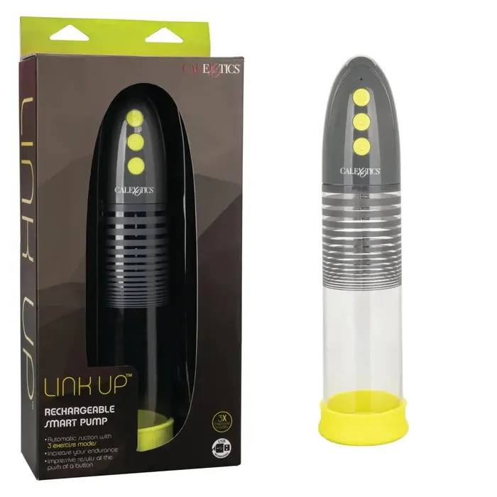 CalExotics Link Up Rechargeable Smart Pump Female Sex Toys
