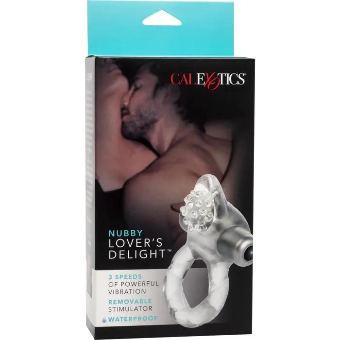CalExotics Male Sex Toys CalExotics Lovers Delight Ring Nubby