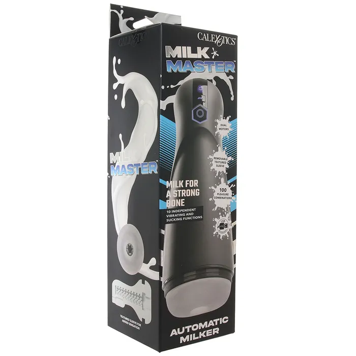 CalExotics Male Sex Toys Milk Master Automatic Suction Stroker