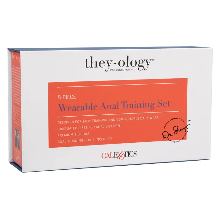 CalExotics Theyology 5Piece Wearable Anal Training Set Blue CalExotics Anal