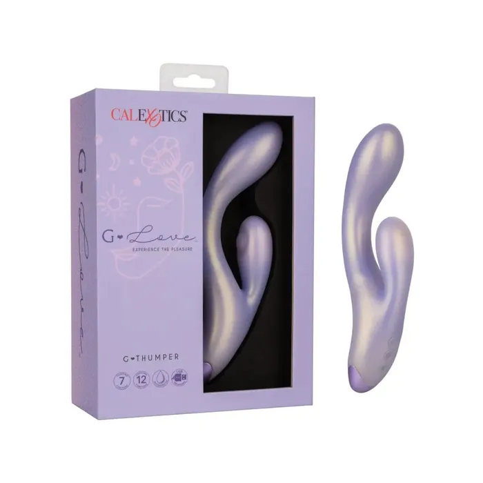 CalExotics Vibrators Glove Gthumper Purple