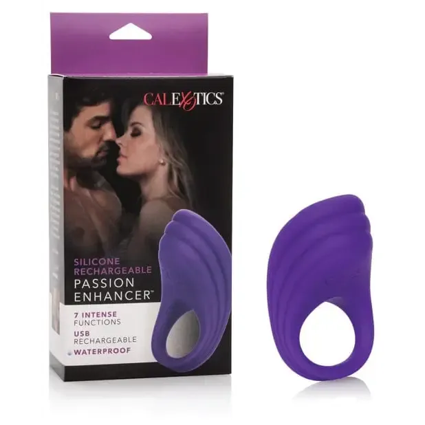 CalExotics Vibrators Silicone Rechargeable Passion Enhancer Purple