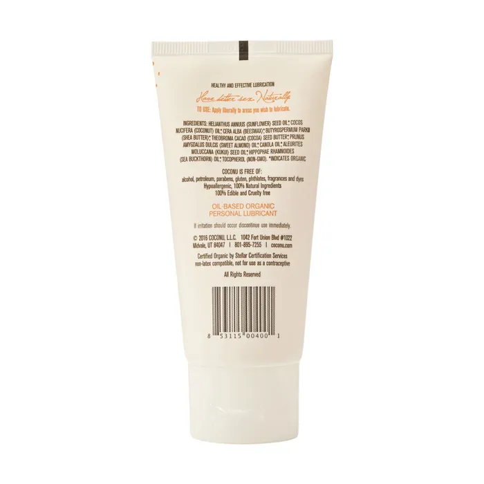 Coconu Organic OilBased Lubricant Coconu Sexual Health Wellbeing