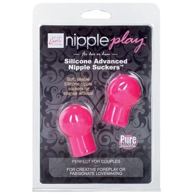 Couples CalExotics Nipple Play Advanced Silicone Nipple Suckers