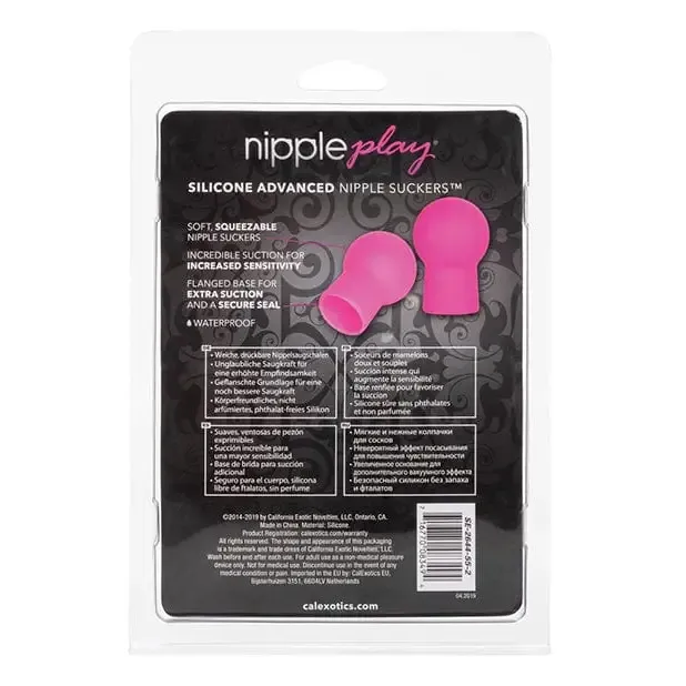 Couples CalExotics Nipple Play Advanced Silicone Nipple Suckers Couples CalExotics Nipple Play Advanced Silicone Nipple Suckers