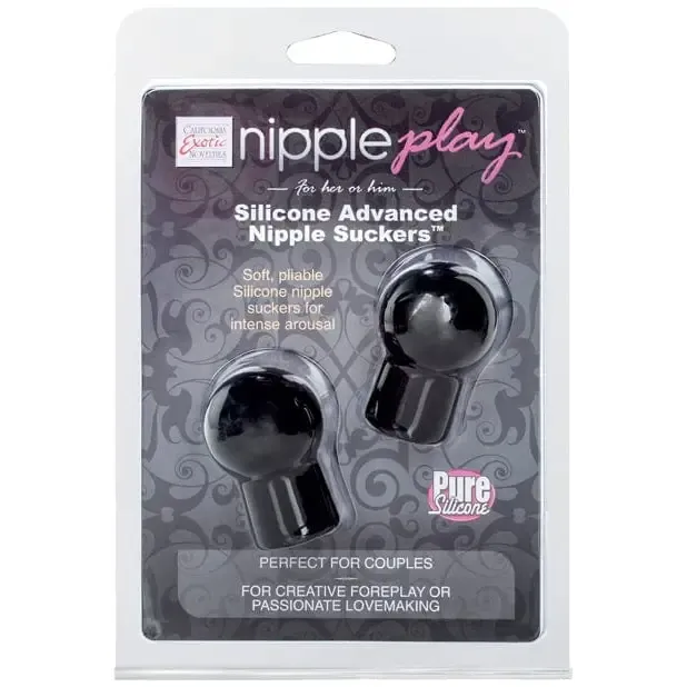 Couples CalExotics Nipple Play Advanced Silicone Nipple Suckers Couples CalExotics Nipple Play Advanced Silicone Nipple Suckers