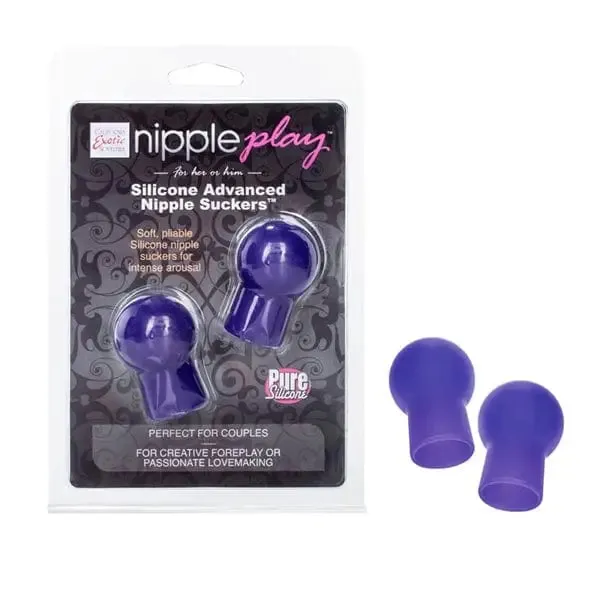 Couples CalExotics Nipple Play Advanced Silicone Nipple Suckers Couples CalExotics Nipple Play Advanced Silicone Nipple Suckers