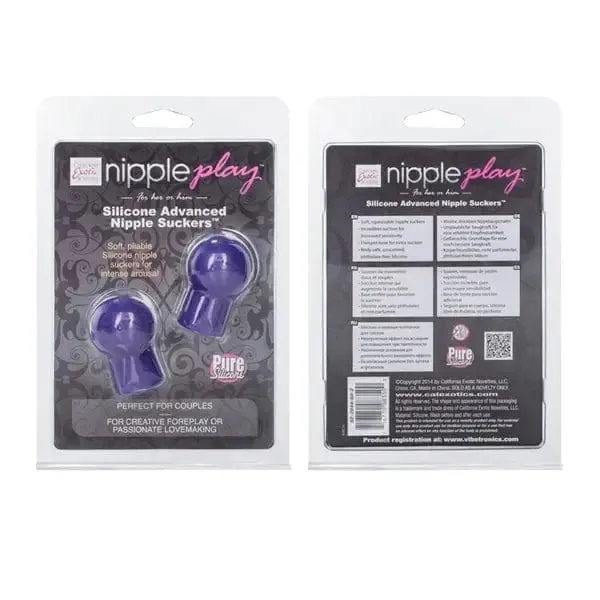 Couples CalExotics Nipple Play Advanced Silicone Nipple Suckers Couples CalExotics Nipple Play Advanced Silicone Nipple Suckers